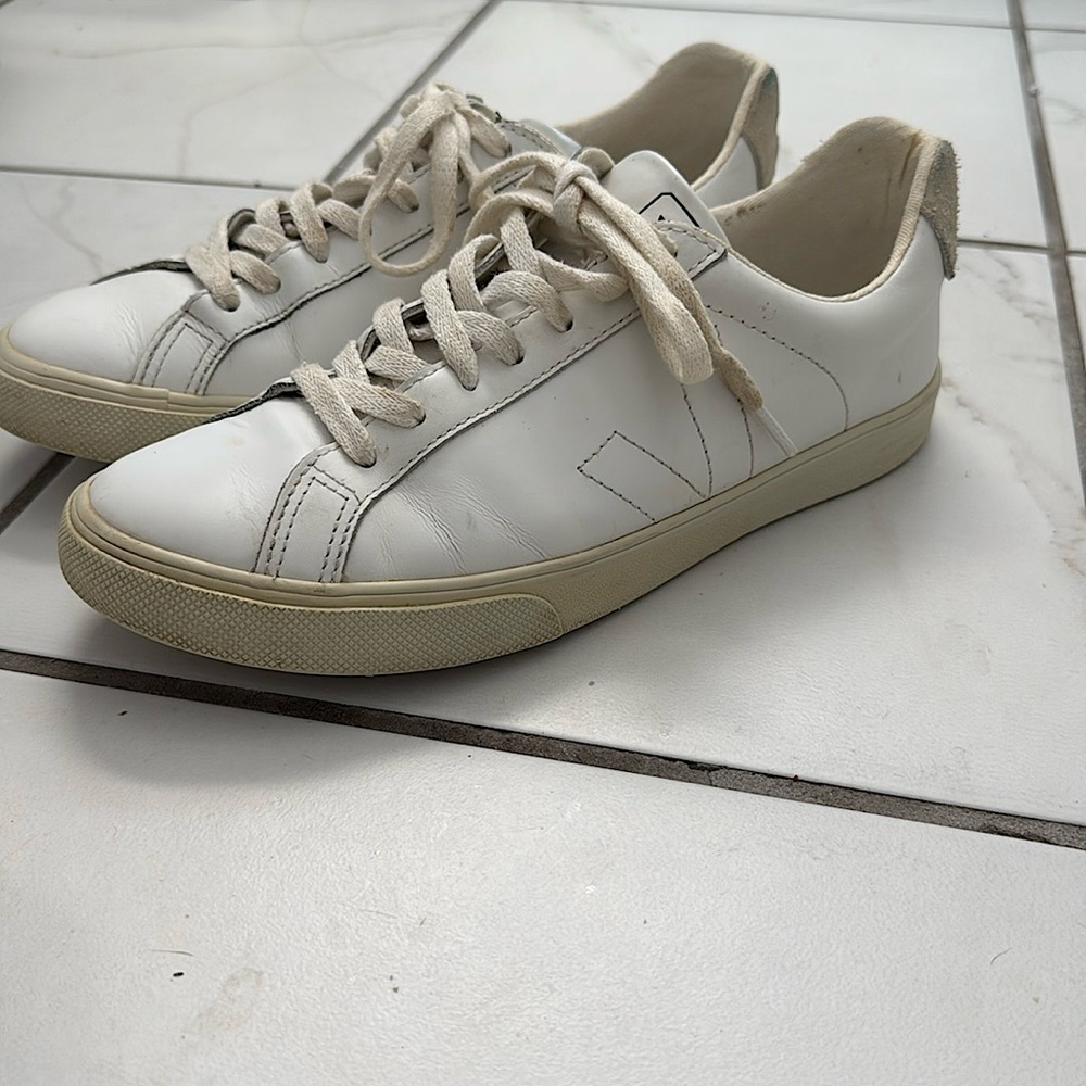 Esplar Leather Logo Sneakers